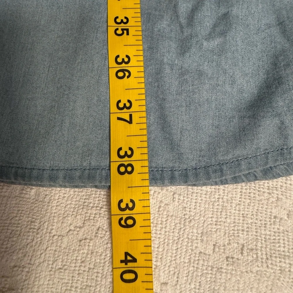 Style & Co. Blue Denim Shirt